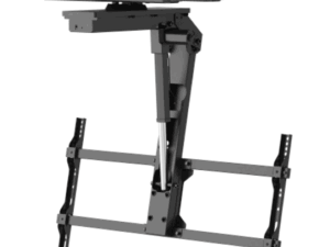 זרוע תקרה חשמלית למסכים עד 86" עם צידוד | EAZO ECL90DS