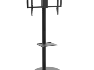 מעמד נייד מעוצב עם גלגלים למסכים עד 75″