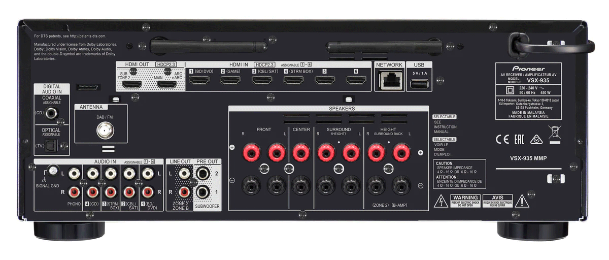 Pioneer VSX-935 – תמונה 2